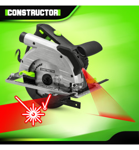 Scie circulaire 1350W - 190mm - Constructor