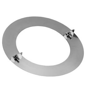 Rosace de finition en Inox 80mm - Warm Tech