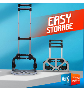 Diable aluminium pliable max 70kg - Work Men
