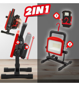 Spot LED rechargeable 30W - I-Watts Pro