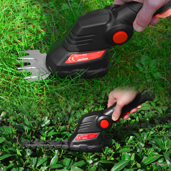 Cisaille - taille haies 3.6v lithium - Batterie et cable de chargement fournis -  Elem Garden