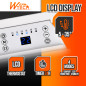 Chauffage mural 2000W - 4 modes - Thermostat électronique - Timer 24H - Warm Tech