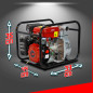 Pompe à eau thermique 4 temps 79.6cc 7000l/h - Master Pumps