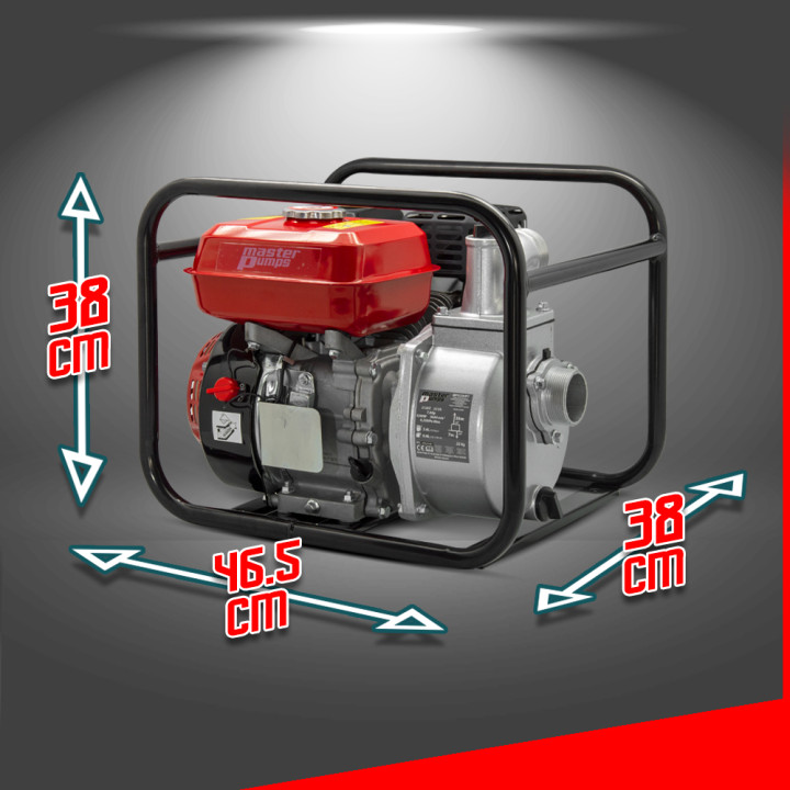 Pompe à eau thermique 212cc 33000 l/h Master Pumps