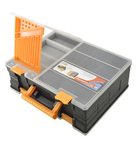 Mallette de rangement 362 X 290 X 130MM - Compartiments amovibles - Workmen