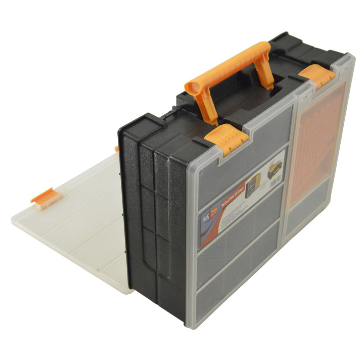 Mallette de rangement 362 X 290 X 130MM - Compartiments amovibles - Workmen
