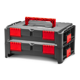 Lot de 2 coffrets empilables BEPS1 - Constructor