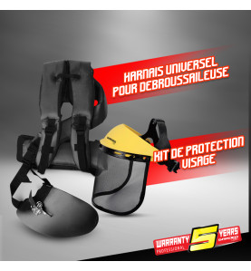 Kit protection visage + harnais universel - Gardeo