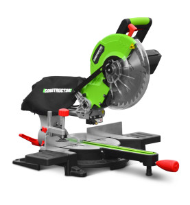 Scie à onglets radiale 1800W - Lame 254mm 36 dents - Constructor