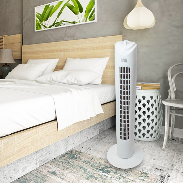 Ventilateur colonne 45W avec timer - Cool clima