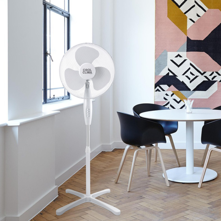 Ventilateur sur pied 45W - 40cm - Cool clima