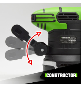 Ponceuse excentrique 450w - 125mm - Constructor