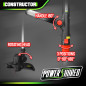 Coupe bordures 20V MAX sans batterie - Manche téléscopique - Constructor