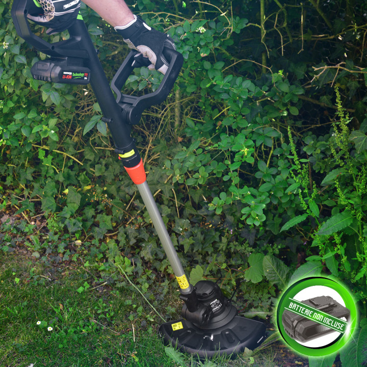 Coupe bordures 20V MAX sans batterie - Manche téléscopique - Constructor