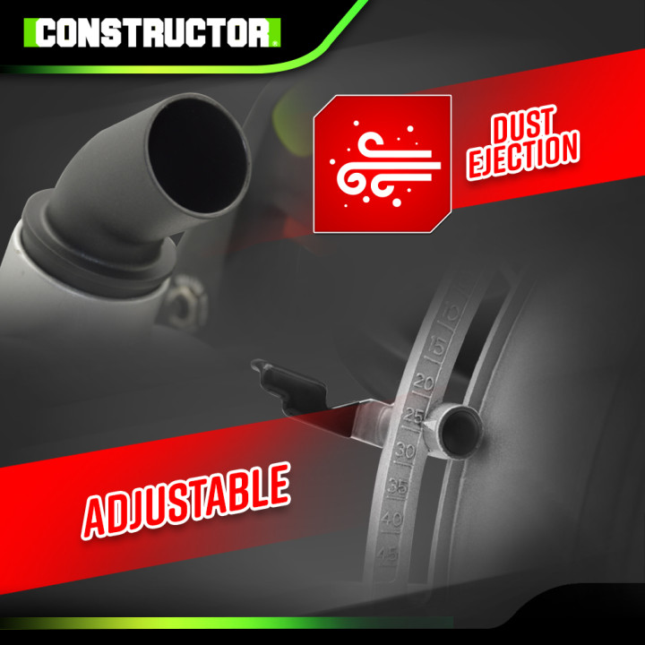 Rainureuse 1700W - 2 disques diamant de 150mm -  Constructor