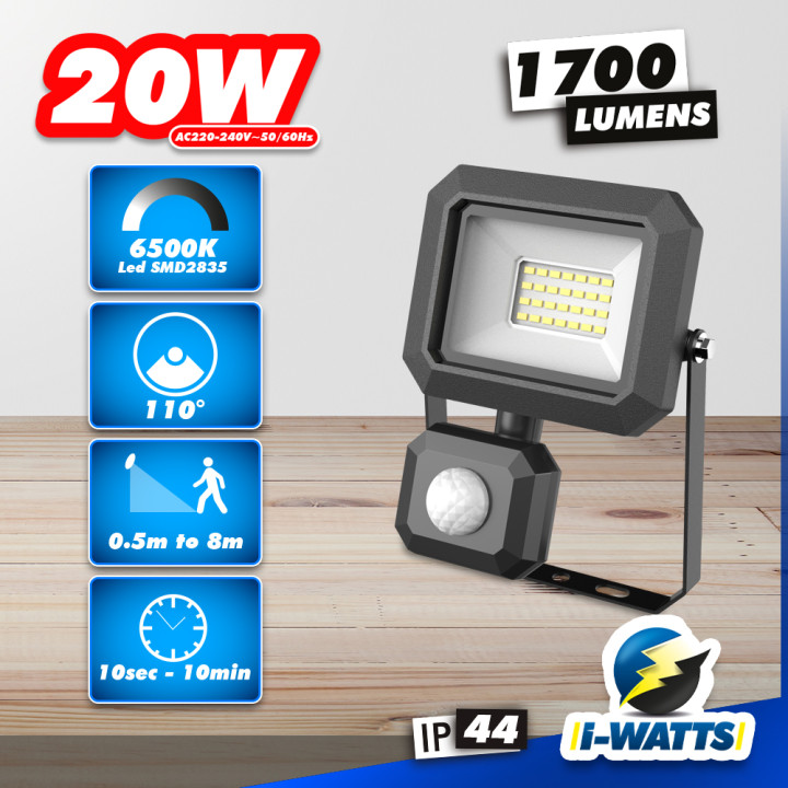 Spot led 20W avec détecteur - I-Watts