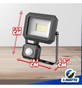 Spot led 20W avec détecteur - I-Watts