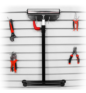 Servante à rouleau téléscopique - Réglable de 68 à 110 cm, Charge Max 90 kg - CONSTRUCTOR