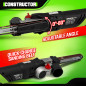 Lime électrique 260W - Vitesse variable - 130 mm + 2 bandes abrasives