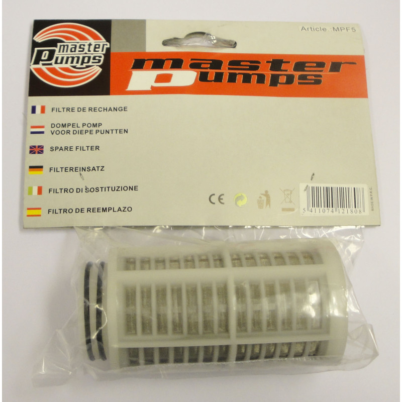 Cartouche filtrante - Master Pumps