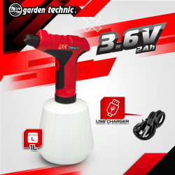 Vaporisateur rechargeable 3.6V lithium - Elem Gard