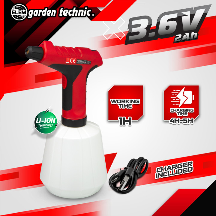 Vaporisateur rechargeable 3.6V lithium - Elem Gard