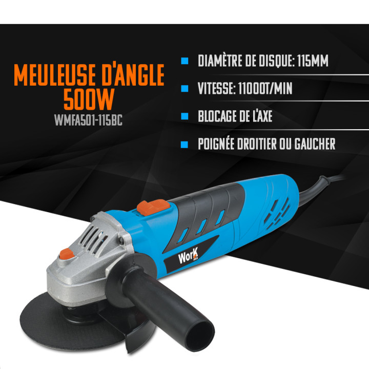 Meuleuse d angle 115mm - Workmen