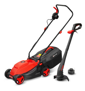 Tondeuse 1300W 32 cm + coupe bordures 250W 22 cm