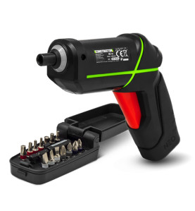 Tournevis rechargeable 4V lithium avec accessoires - 4.5Nm - Constructor