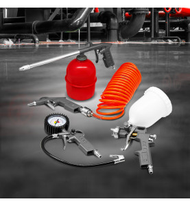 Kit d accessoires 5pcs pour compresseur - Construc