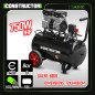 Compresseur 750W - 50L silencieux - 8 bars - Constructor