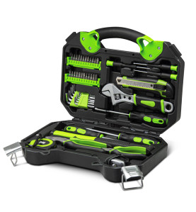 Coffre à outils 48 pcs - clips de fermeture métalliques - Constructor