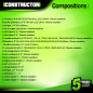 Coffre à douilles et embouts 94 pcs Chrome Vanadium  - Constructor