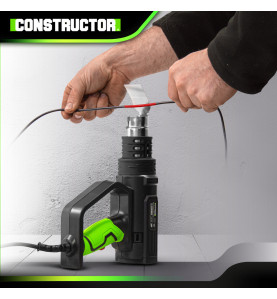 Décapeur thermique 2000W livré en coffret avec 4 accessoires - Constructor
