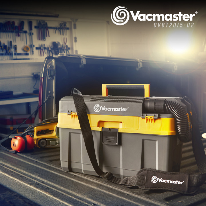 Aspirateur eau et poussières rechargeable 20V avec fonction soufflerie - Vacmaster Professional