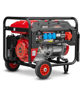 Groupe électrogène max 6000W avec roues et prise triphasée - Brick