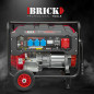 Groupe électrogène max 6000W avec roues et prise triphasée - Brick