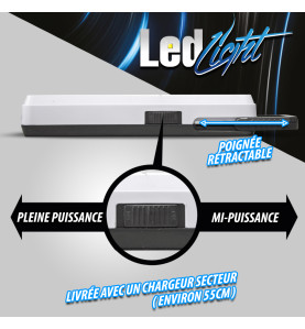 Lampe de secours 30 Leds - Anti blackout