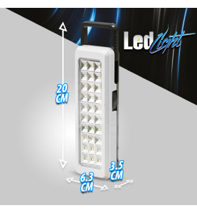 Lampe de secours 30 Leds - Anti blackout