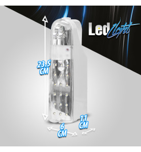 Lampe de secours portative 24 Leds - Anti blackout