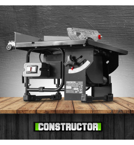Scie circulaire sur table 800W - Lame 200mm 24 dents  - Constructor