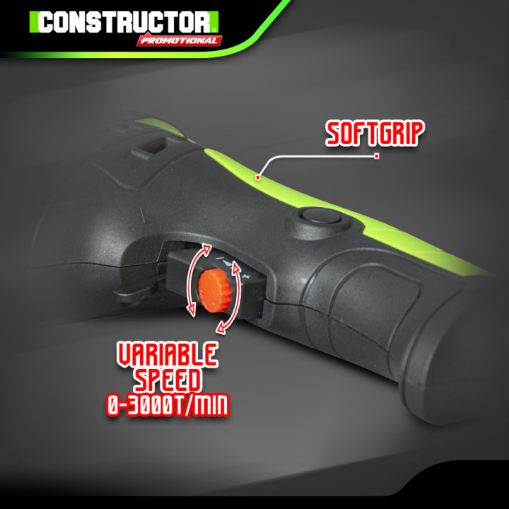 Perceuse percussion 710W - Mandrin autoserrant 13mm - Vitesse Variable  -  Constructor Promotional