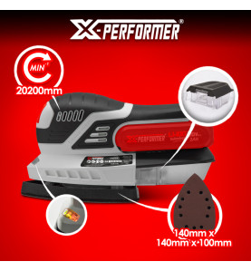 Ponceuse triangulaire 20V max livrée sans batterie
