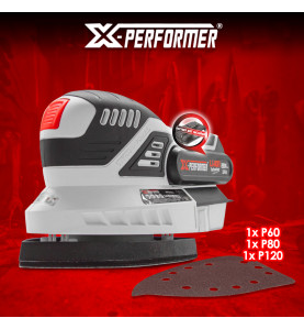 Ponceuse triangulaire 20V max livrée sans batterie