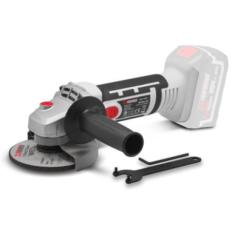 Meuleuse d'angle sans fil 20V - 115mm livrée sans batterie - X-Performer