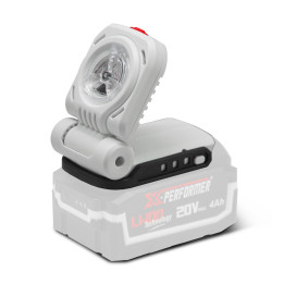 Lampe de travail 20V max livrée sans batterie - X PERFORMER