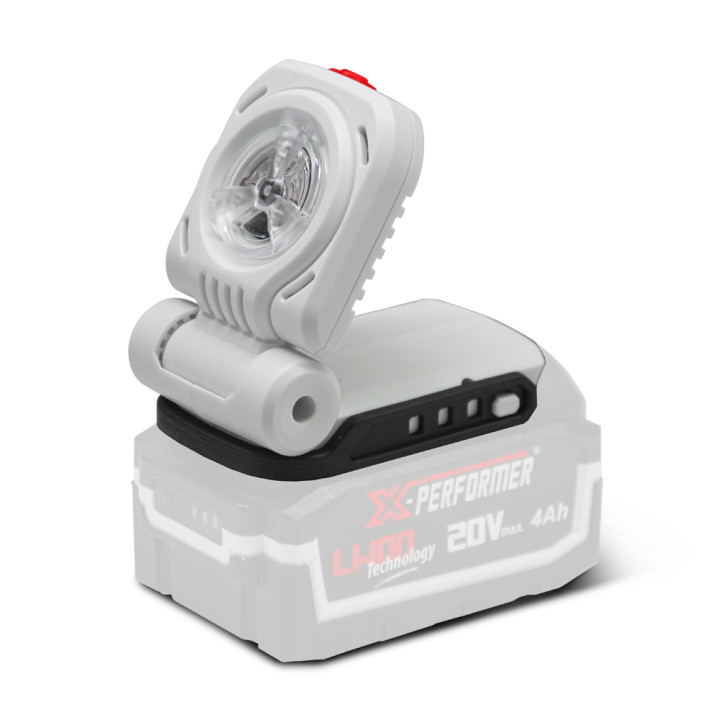Lampe de travail 20V max livrée sans batterie - X PERFORMER