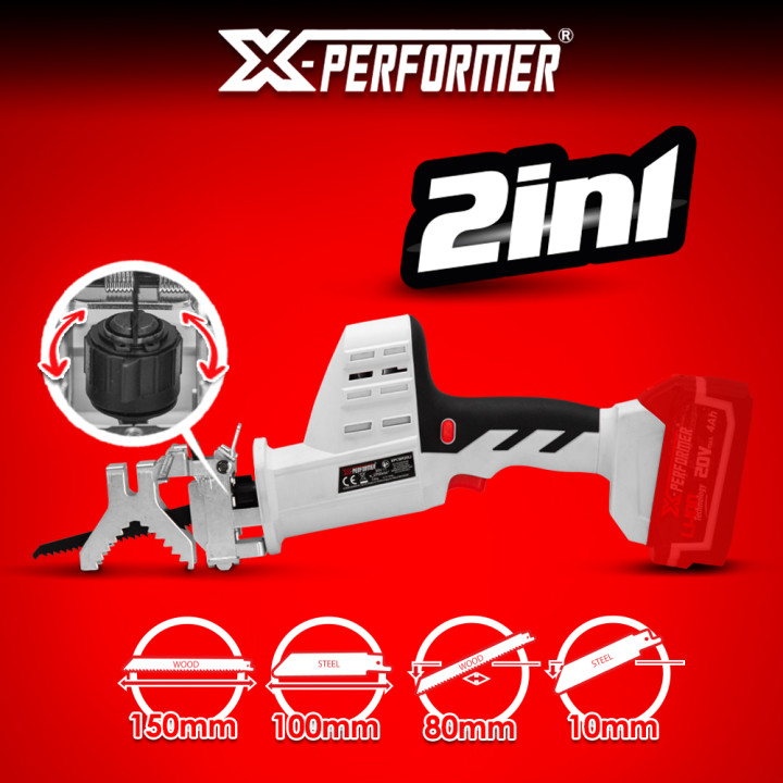 Scie à ébrancher 20V max livrée sans batterie