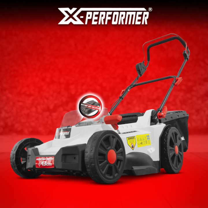 Tondeuse rechargeable 2 x 20V max 43 cm livrée sans batterie - X-Performer