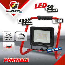 Projecteur led de chantier 50W - I-Watts Pro
